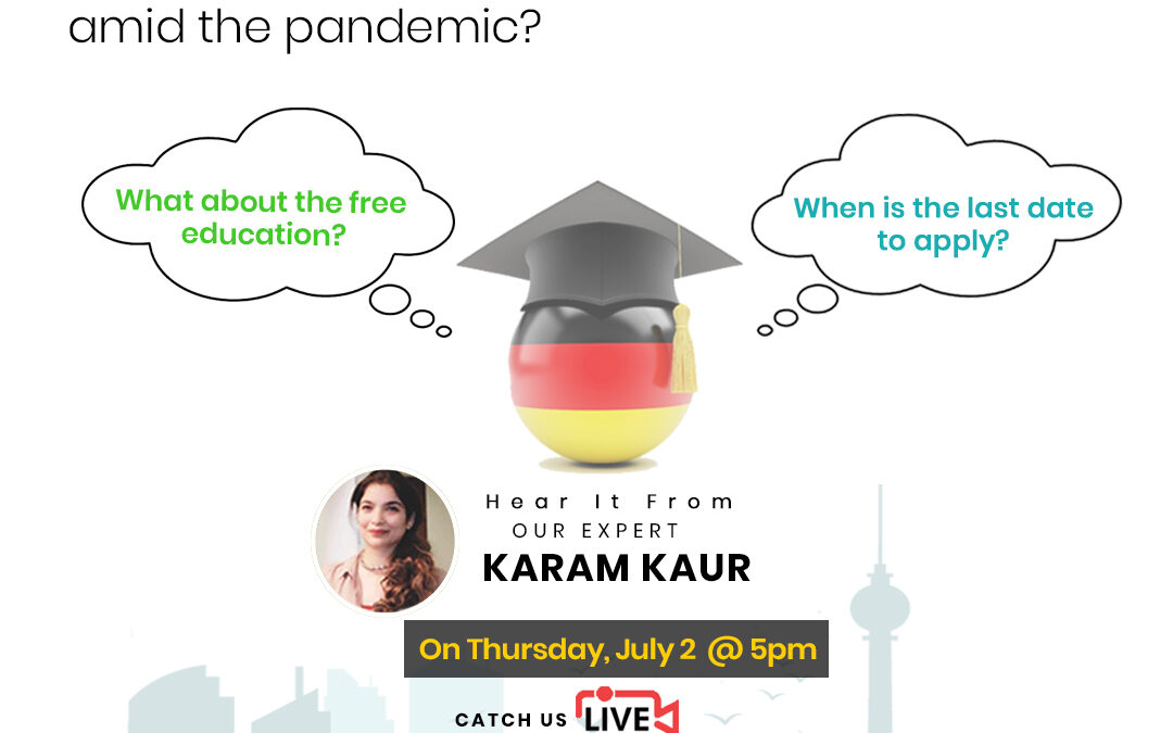 Study In Germany – Live Session On July 2, 2020